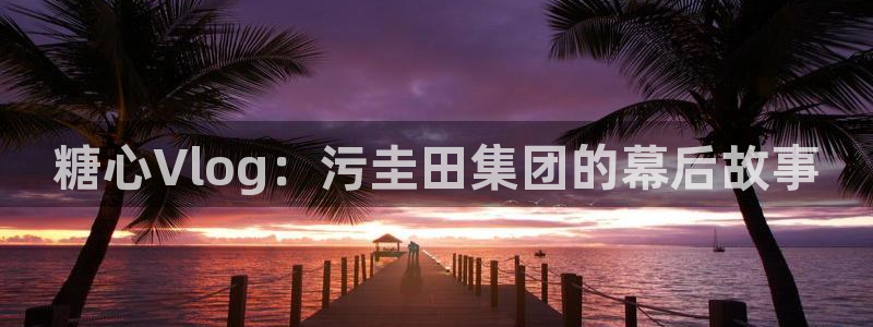 糖心vlog水果猫：糖心Vlog：污圭田集团的幕后故事